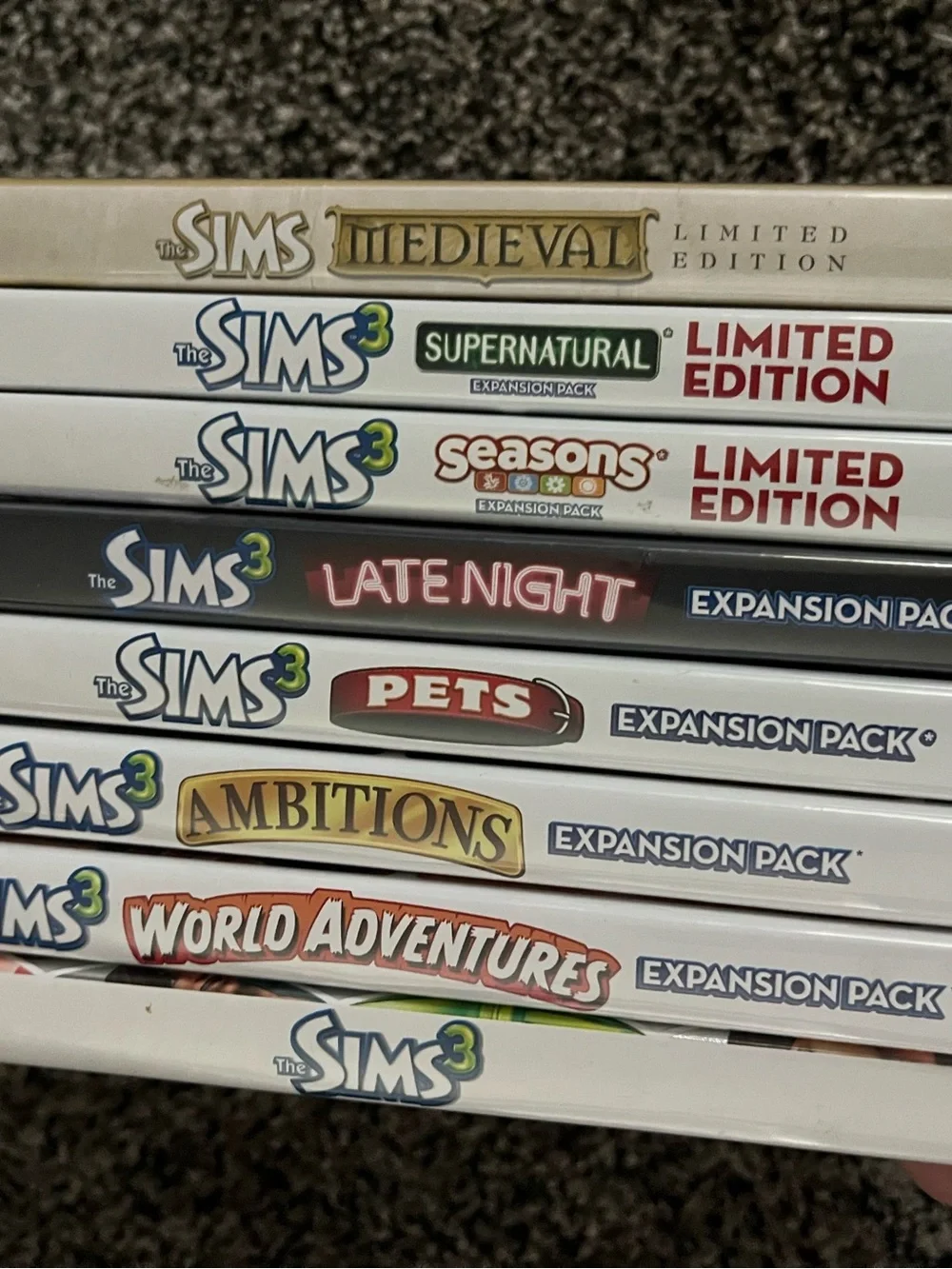 Sims 3 computer game and expansion packs